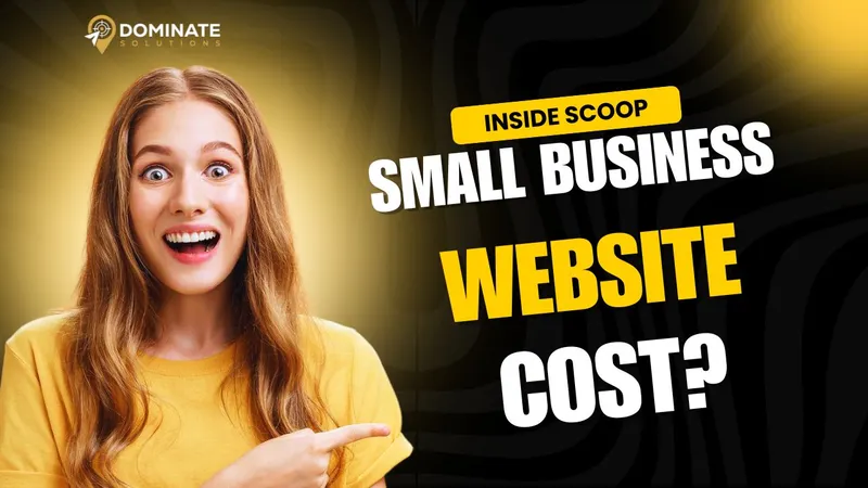 small business website cost