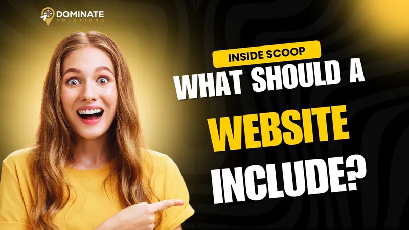 What Should a Small Business Website Include