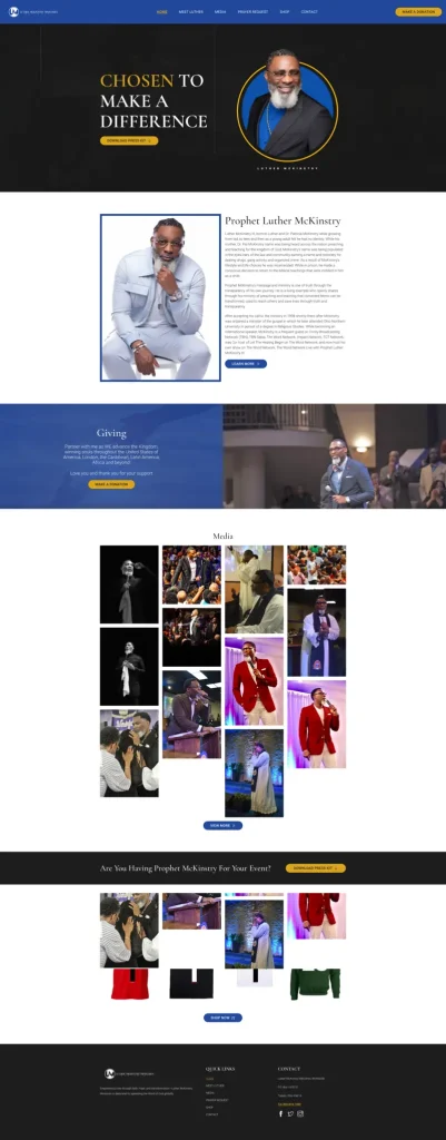 luther mckinstry web design